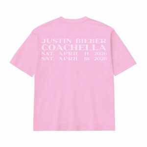 Authentic Coachella Justin Bieber Skylark Tee